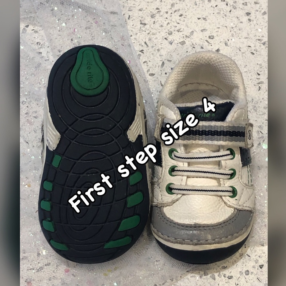 First step baby shoes size 4 Stride Rite
